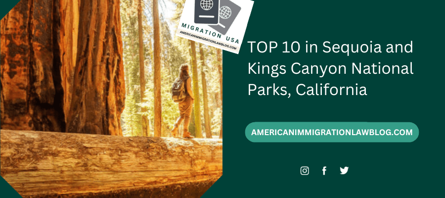 TOP 10 in Sequoia and Kings Canyon National Parks, California
